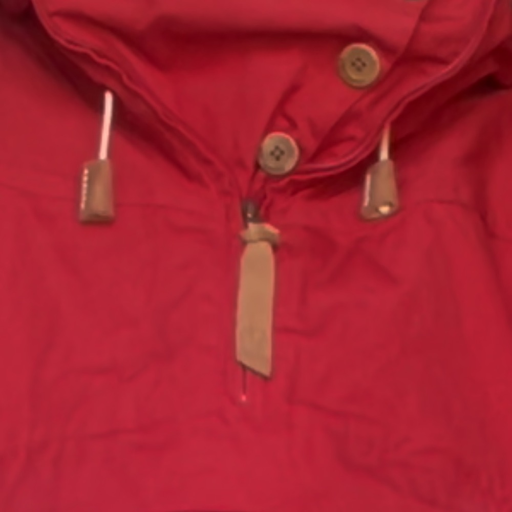 Red Fjällräven anorak parka - Picture 5 of 10